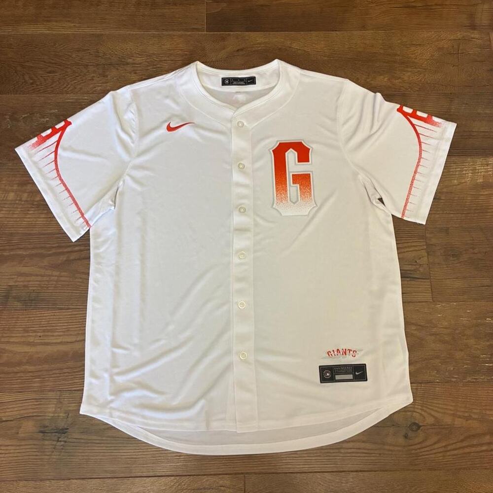 Nike san francisco giants white